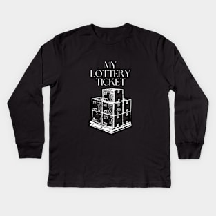 Lottery Ticket - Pallet Reseller Kids Long Sleeve T-Shirt